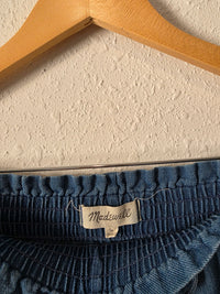 Madewell Wide Leg Denim Pants (M)