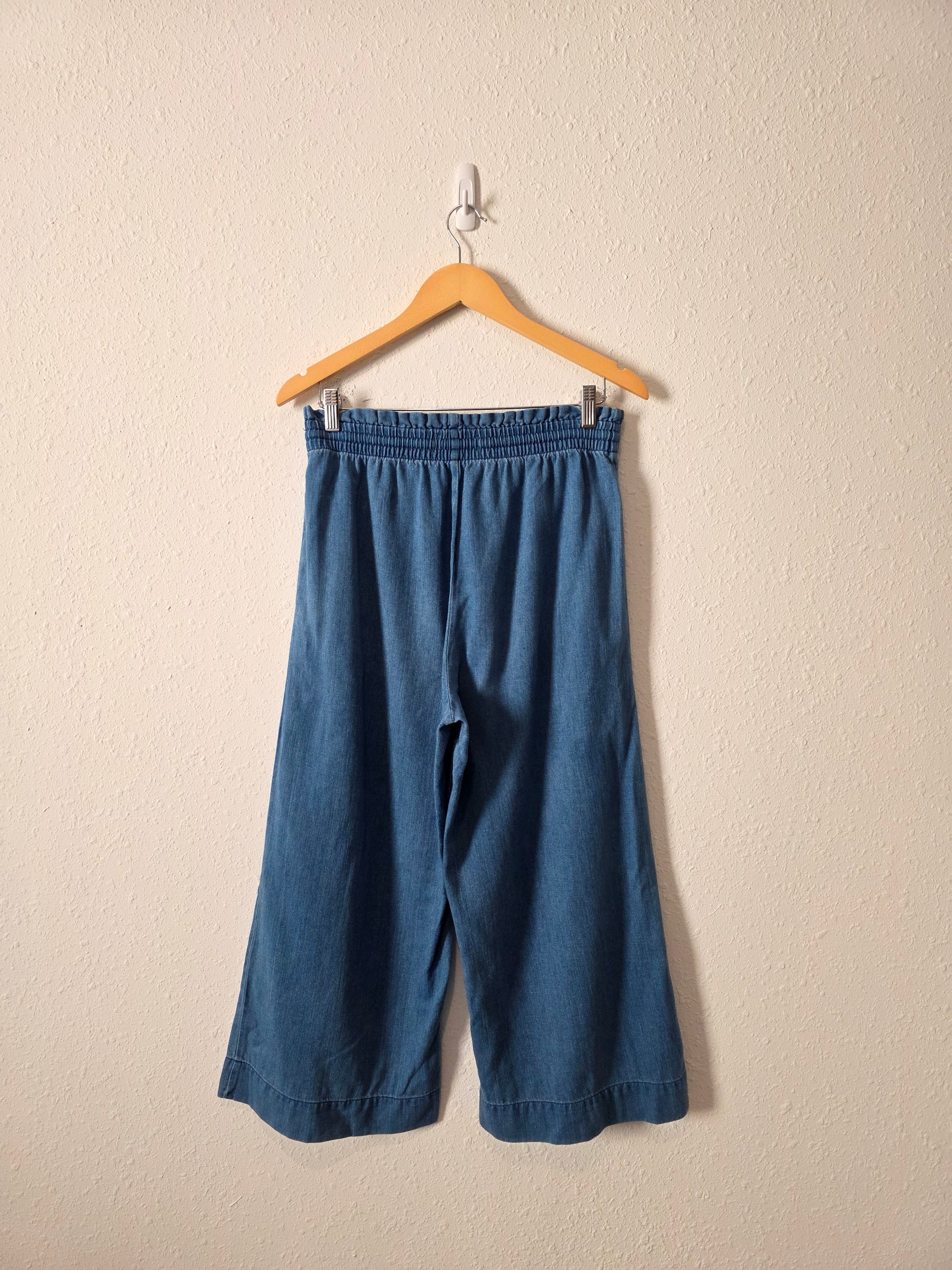Madewell Wide Leg Denim Pants (M)