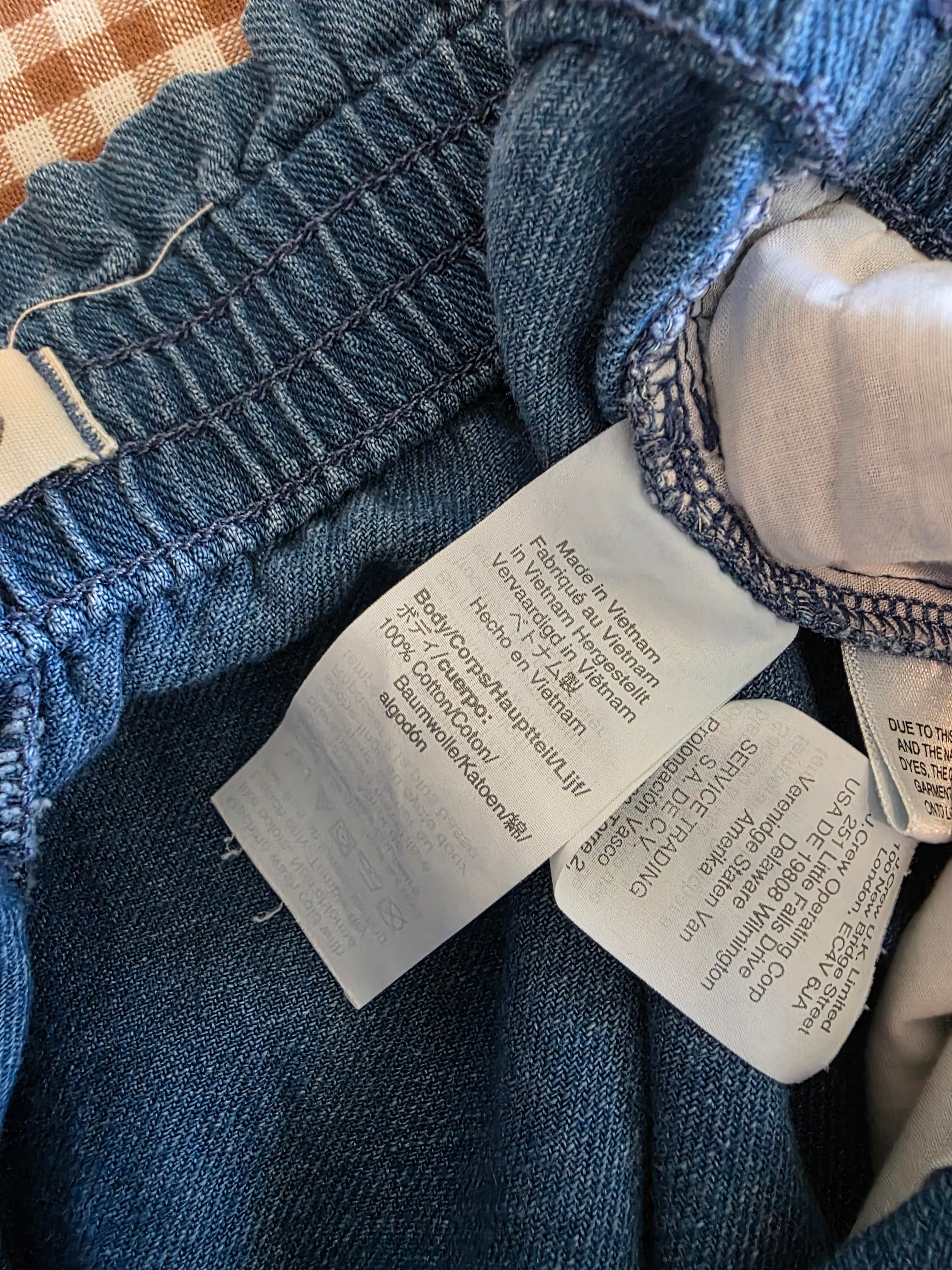 Madewell Wide Leg Denim Pants (M)