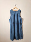 Vintage Denim Midi Dress (28W)