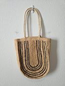 BTB Woven Raffia Shoulder Bag