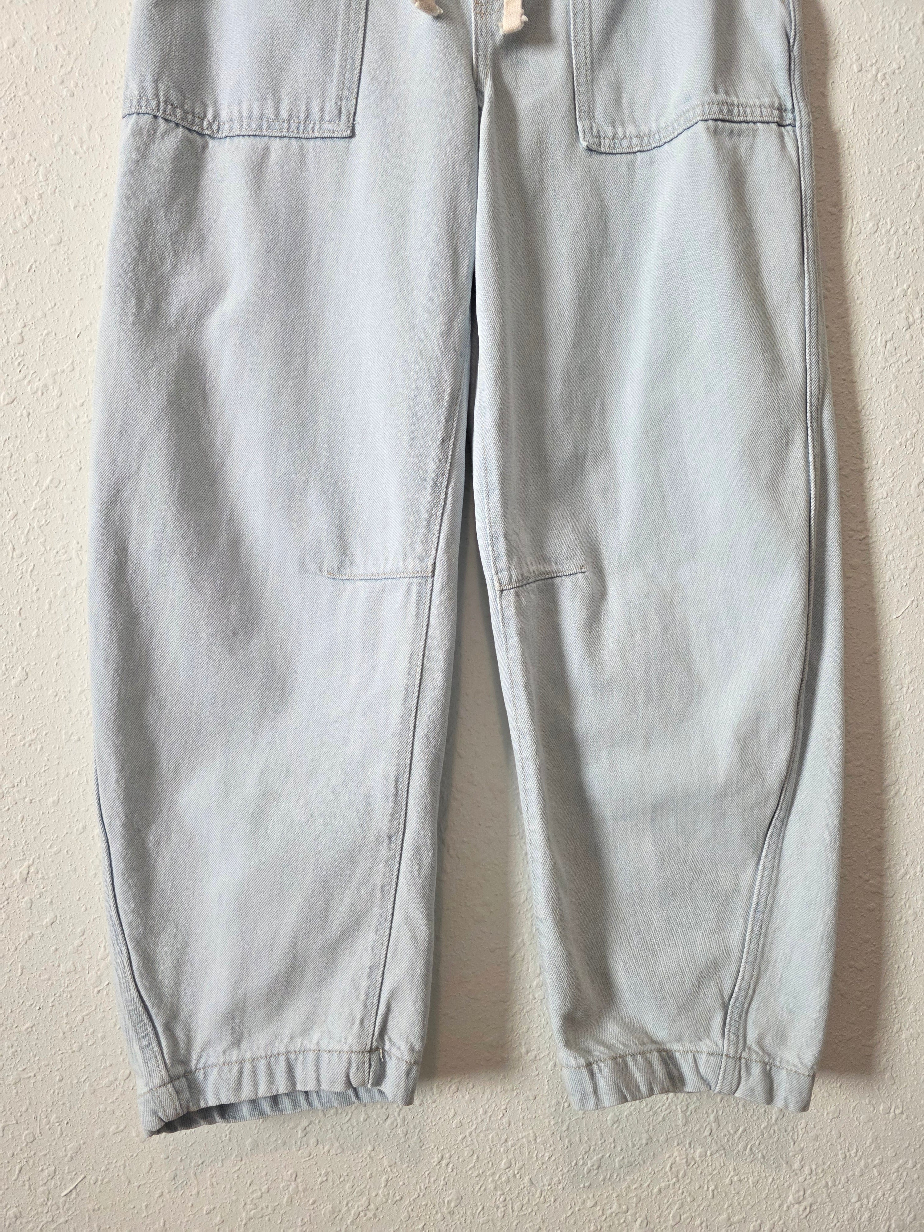 Gap Pull On Barrel Jeans (S)