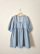 Wishlist Denim Babydoll Dress (M)