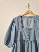 Wishlist Denim Babydoll Dress (M)