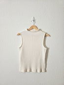 Madewell Ribbed Mockneck Tank (S)