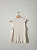 Madewell Ribbed Mockneck Tank (S)