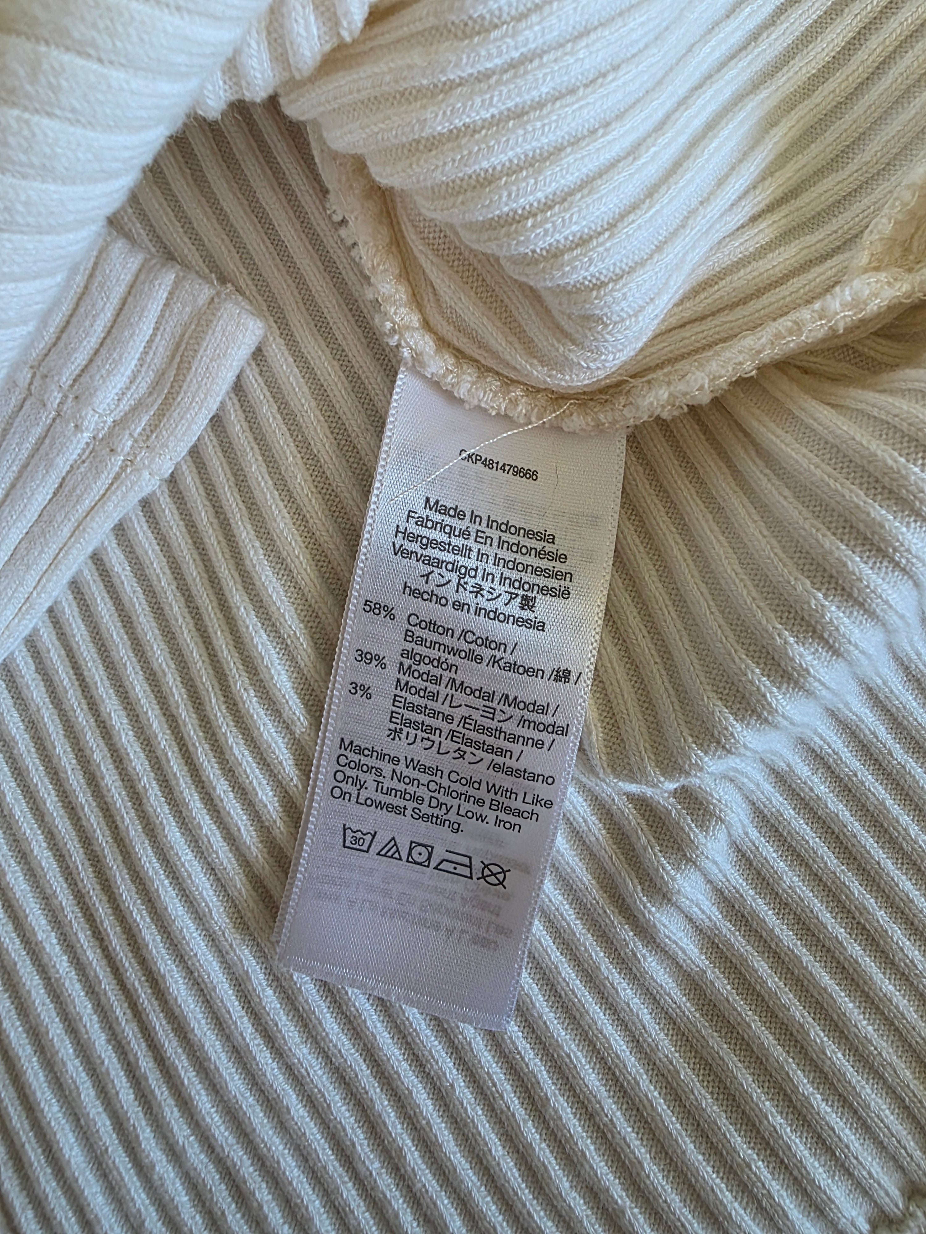 Madewell Ribbed Mockneck Tank (S)