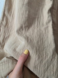NEW Gauze Wide Leg Pants (S)