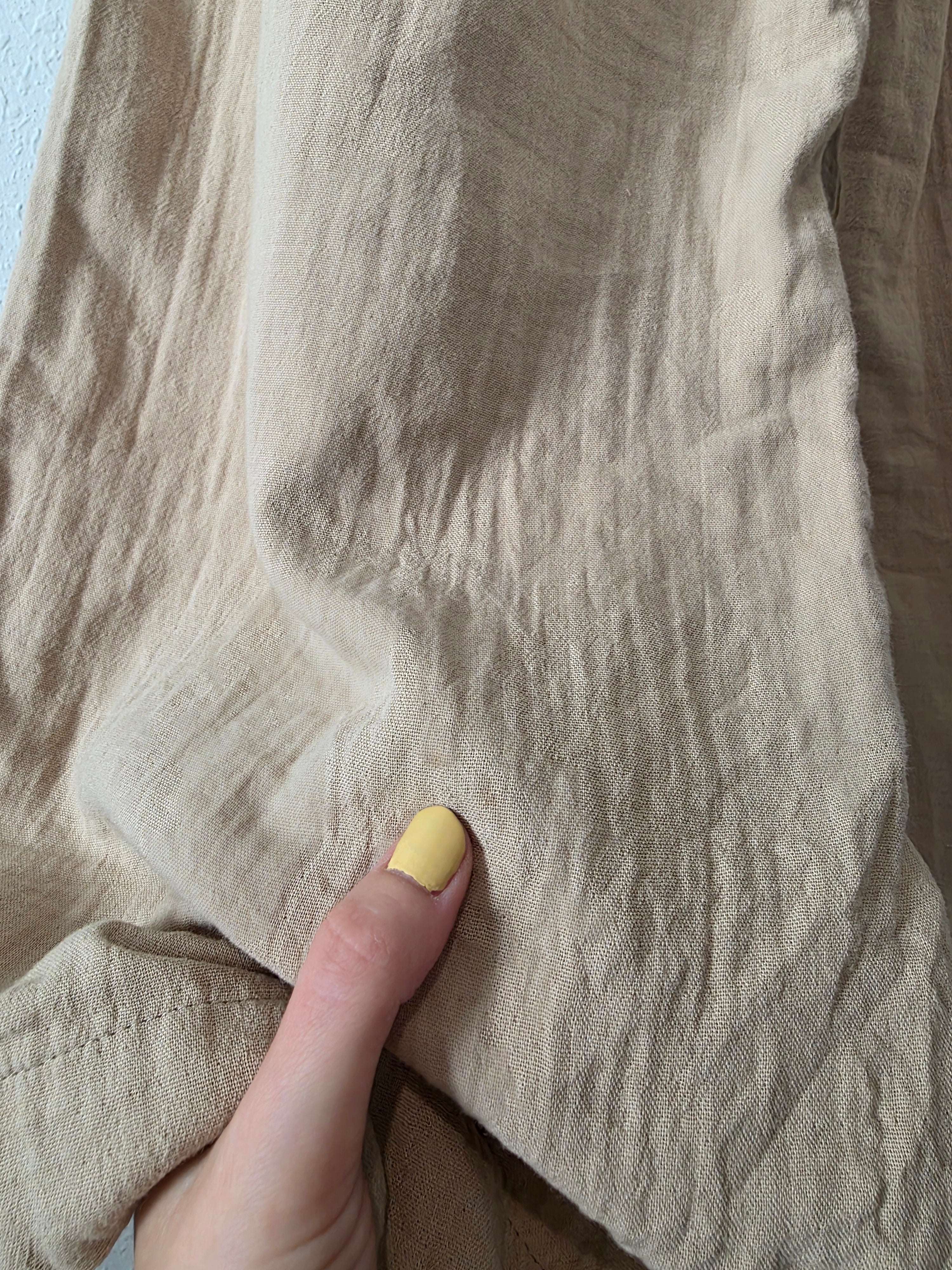 NEW Gauze Wide Leg Pants (S)
