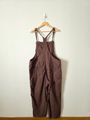 Aerie Brown Straight Overalls (XL)