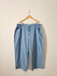 Shiny By Nature Wide Leg Jeans (3X)