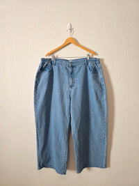 Shiny By Nature Wide Leg Jeans (3X)
