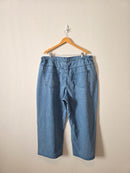 Shiny By Nature Wide Leg Jeans (3X)