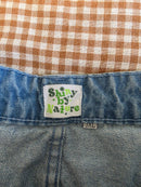 Shiny By Nature Wide Leg Jeans (3X)