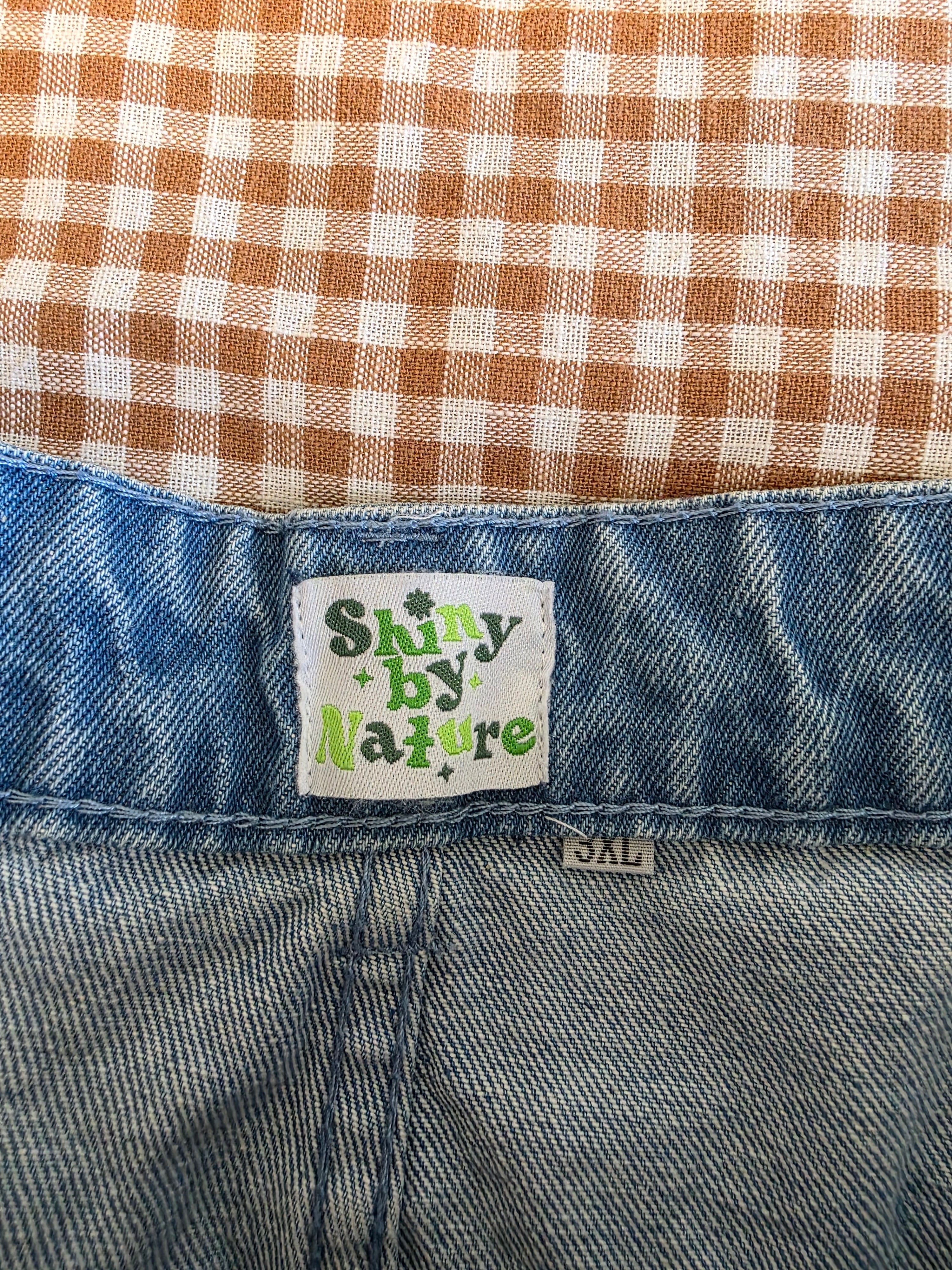 Shiny By Nature Wide Leg Jeans (3X)