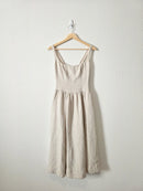 Reformation Linen Midi Dress (2)
