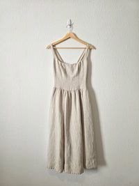 Reformation Linen Midi Dress (2)