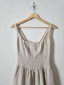 Reformation Linen Midi Dress (2)