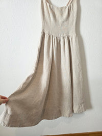 Reformation Linen Midi Dress (2)