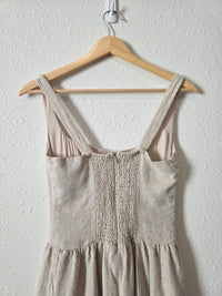 Reformation Linen Midi Dress (2)