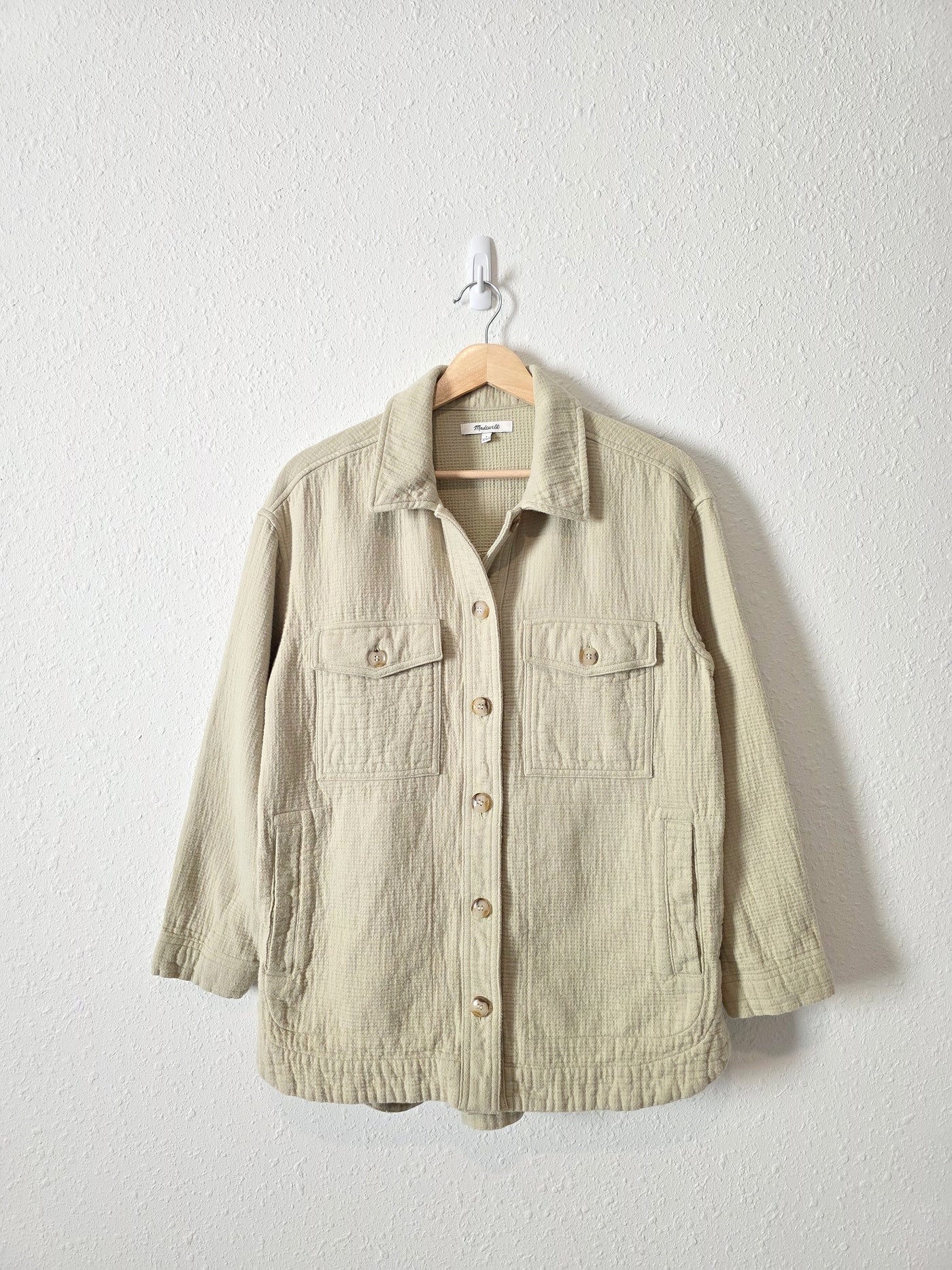 Madewell Cotton Shirt Jacket (S)