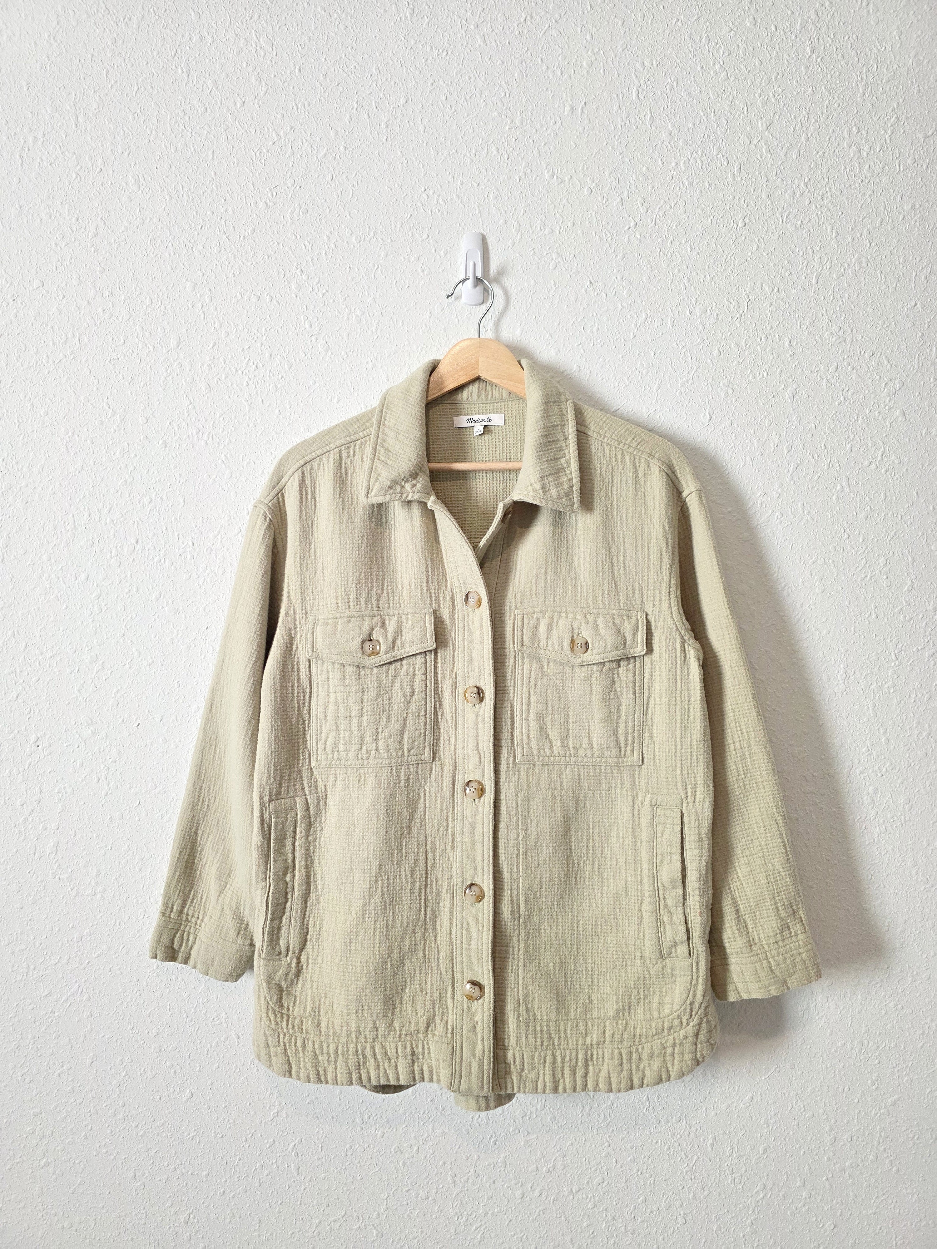 Madewell Cotton Shirt Jacket (S)