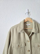 Madewell Cotton Shirt Jacket (S)