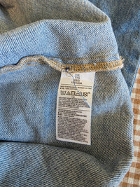 Cotton Denim Mini Dress (XXL)