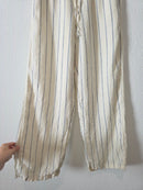 J.Crew Striped Linen Drawstring Pants (S)
