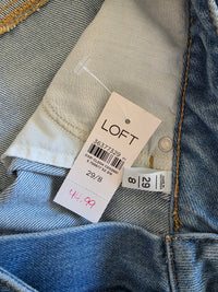 NEW Loft Relaxed Denim Shorts (29/8)