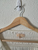 By Timo Lace V Neck Top (M)