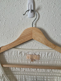 By Timo Lace V Neck Top (M)