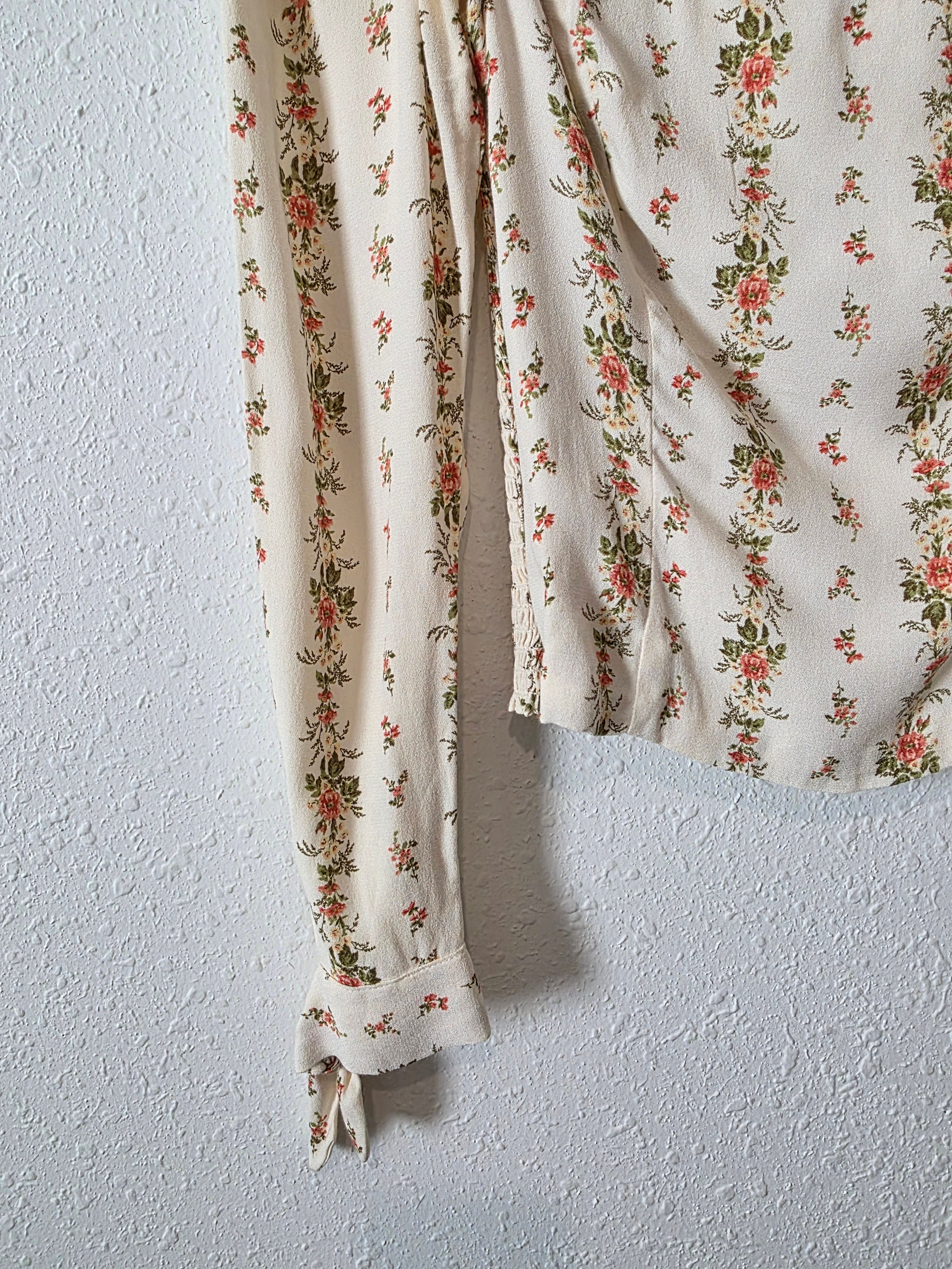 Reformation Floral Square Neck Top (4)