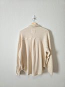 Aerie Oversized Waffle Shirt Jacket (XS)