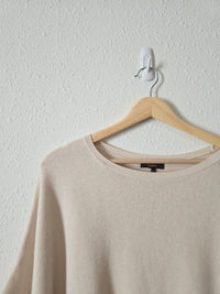 Quince Cotton Cashmere Dolman Sweater (M)