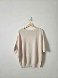 Quince Cotton Cashmere Dolman Sweater (M)