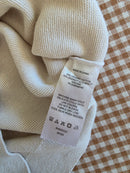 Quince Cotton Cashmere Dolman Sweater (M)