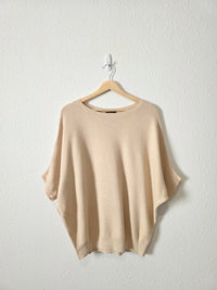 Quince Cotton Cashmere Dolman Sweater (M)