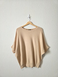 Quince Cotton Cashmere Dolman Sweater (M)