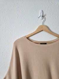 Quince Cotton Cashmere Dolman Sweater (M)
