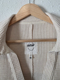Aerie Oat Waffle Pullover (S)
