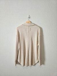 Aerie Oat Waffle Pullover (S)