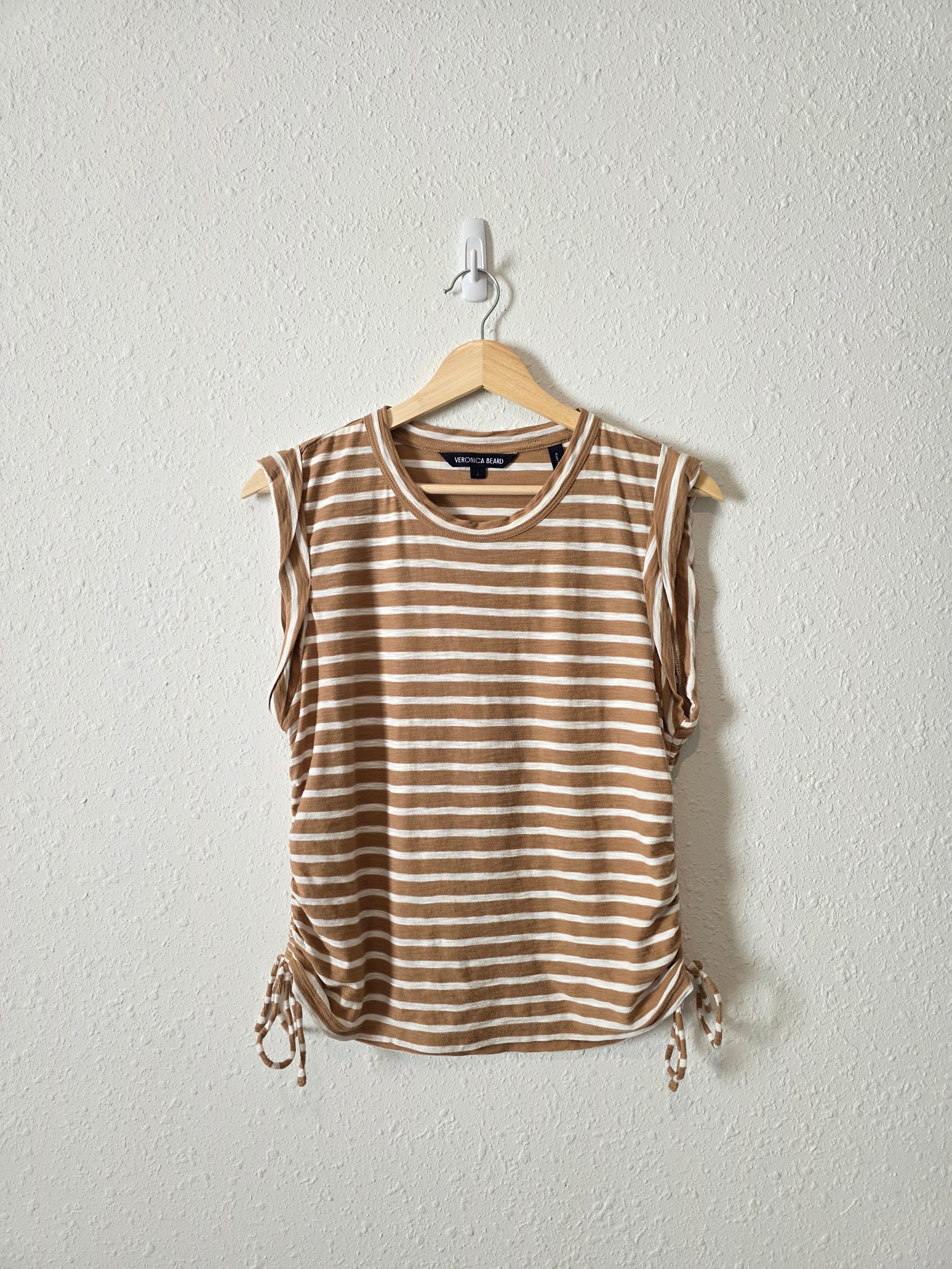 Veronica Beard Striped Cotton Tank (S)