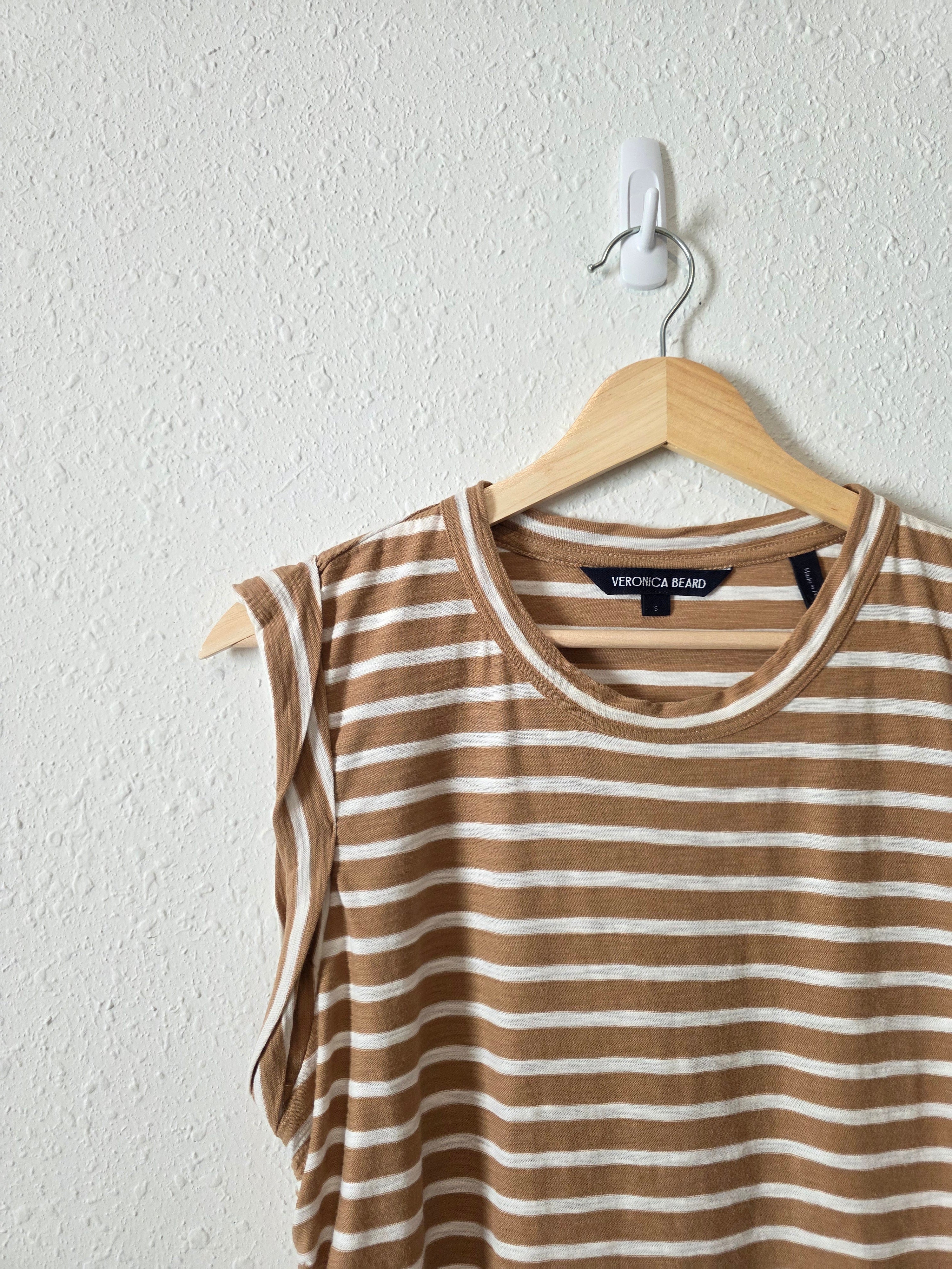 Veronica Beard Striped Cotton Tank (S)