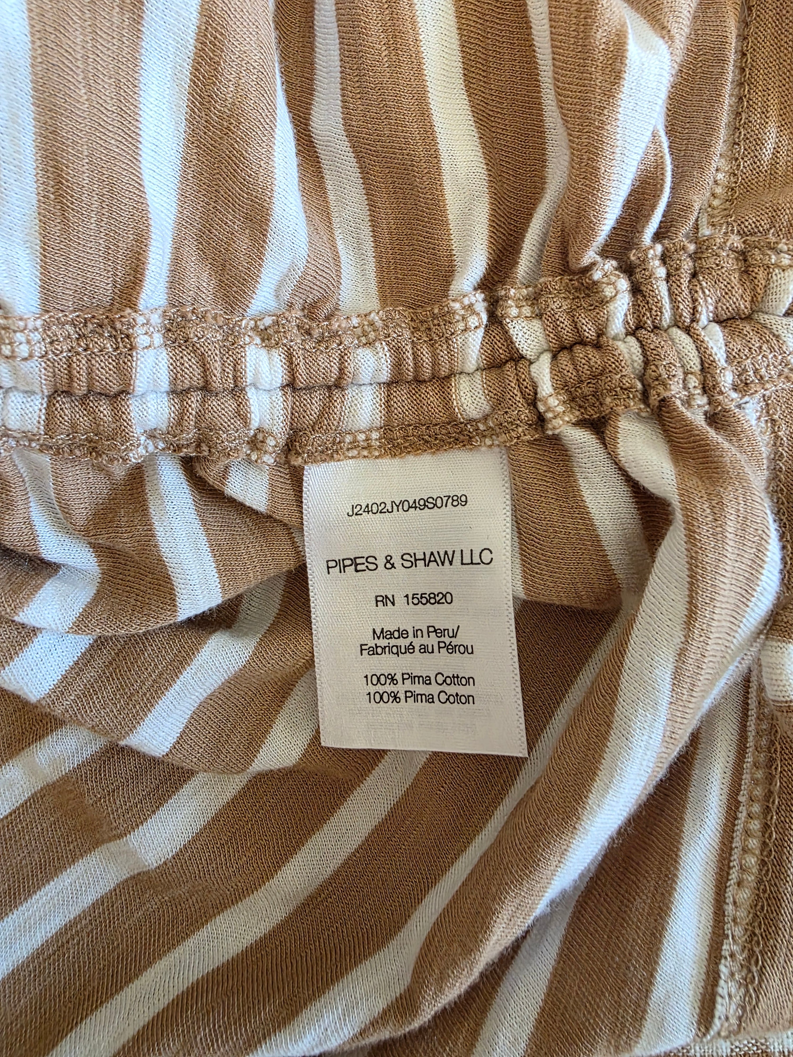 Veronica Beard Striped Cotton Tank (S)