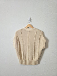 Loft Textured Cotton Cardigan (S)