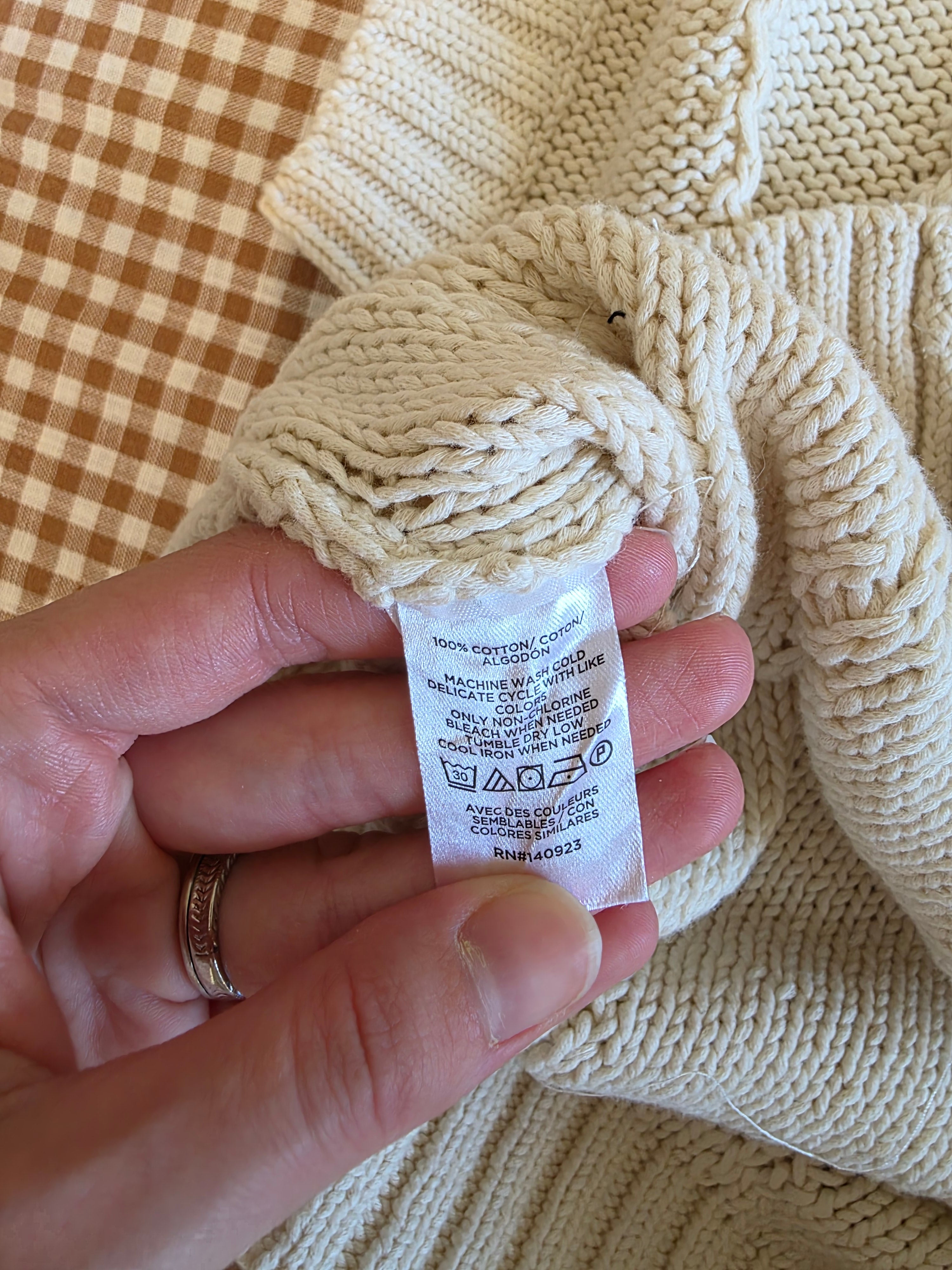 Loft Textured Cotton Cardigan (S)