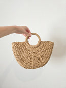 Small Raffia Beachy Handbag