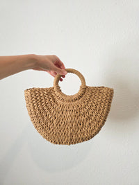 Small Raffia Beachy Handbag