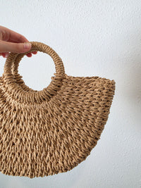 Small Raffia Beachy Handbag